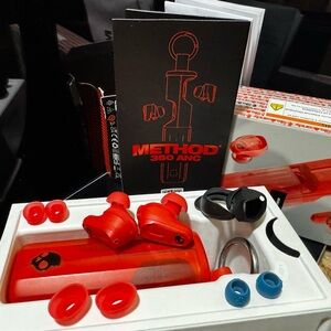 Skullcandy Method 360 ANC Red (Plasma) Earbud Headphones